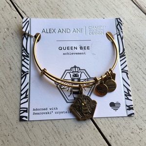 Brand new Alex and Ani Queen bee bracelet